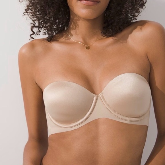 Soma Other - Soma Vanishing Strapless Multi Way Bra in Soft Tan, SZ 34C NWT